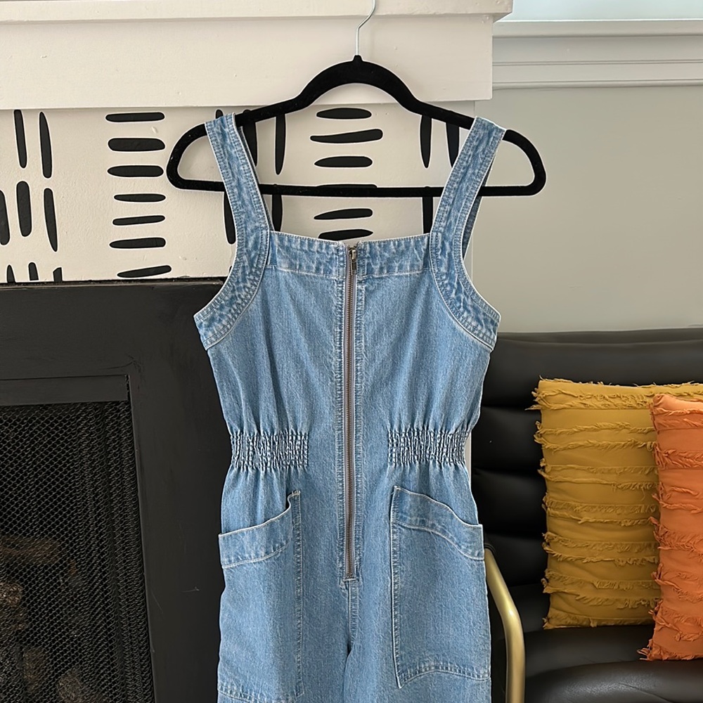 Madewell Jean Romper